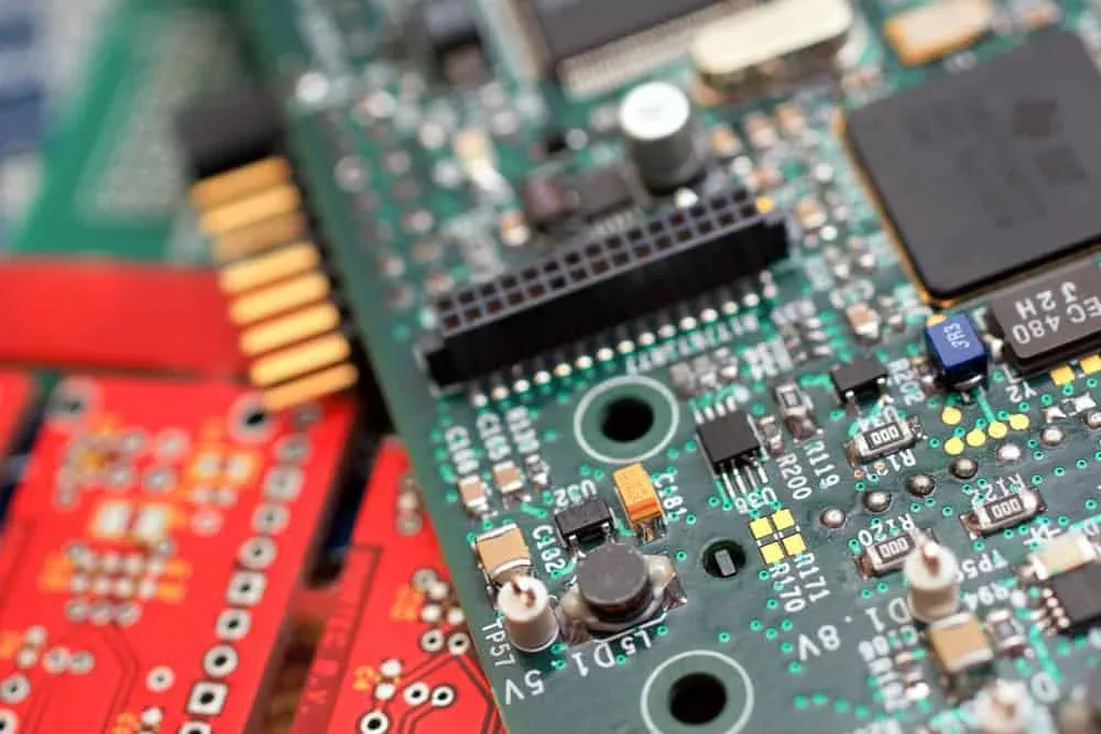 Assembled PCBAs with populated components, ready for integration into complete Box Build units